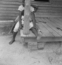 [Untitled - children on porch].