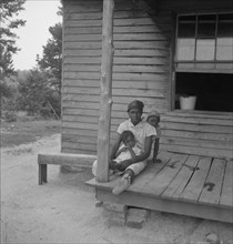 [Untitled - children on porch].