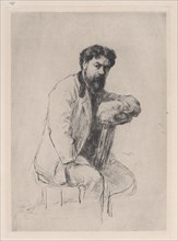Portrait of Henri Rouart, 1875.