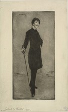 Portrait of Whistler, c. 1888.