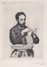 Portrait of Emile Soldi, 1876.