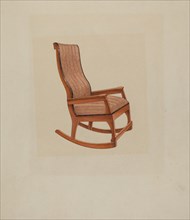 Shaker Rocking Chair, c. 1938.