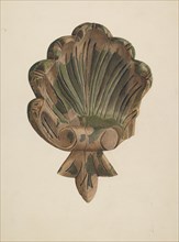 Wood Carving - Shell, c. 1939.
