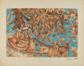 Santa Claus Tapestry, c. 1939.