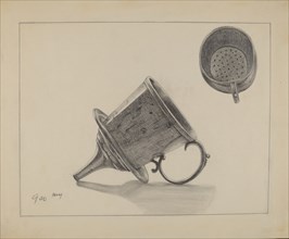 Strainer with Funnel, c. 1936.