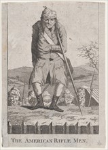 The American Rifle Men, 1776.