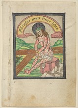 Man of Sorrows, 15th century.