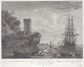 The Corsican Fishermen, 1767.