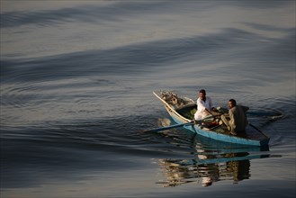 Morning Commute on the Nile.