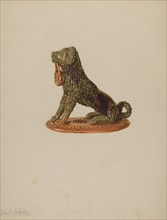 Statuette of a Dog, c. 1938.