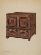 Chest with Drawers, c. 1937.