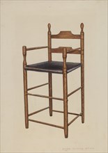 Child's High Chair, c. 1942.