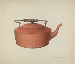 Copper Tea Kettle, c. 1939.