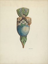 Finial, from Reredos, 1939.