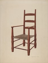 Ladder Back Chair, c. 1939.