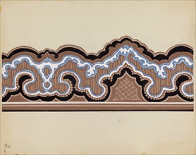 Wall Paper Border, c. 1937.