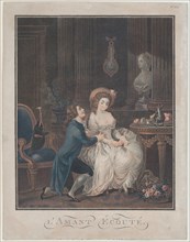 The Lover Heard, ca. 1785.