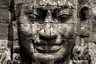 Enigmatic Face, Cambodia.