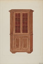 Corner Cupboard, c. 1937.