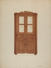 Corner Cupboard, c. 1941.