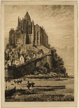 Mont Saint-Michel, 1882.