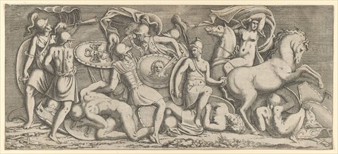 Battle of Amazons, 1547.