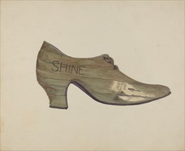 Shoe Shop Sign, c. 1937.