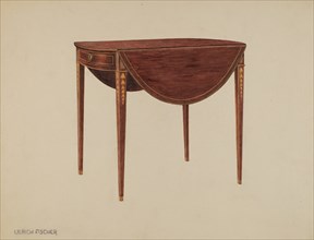 Pembroke Table, c. 1937.