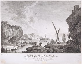 Harbor Scene, ca. 1764.