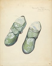 Brocade Shoes, c. 1940.