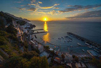Amalfi Sunset (Italy).