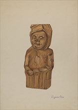 Woodcarving, c. 1937.