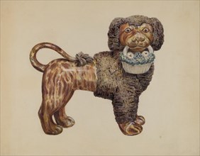 Ceramic Dog, c. 1936.