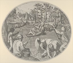 Fishing Scene, 1547.