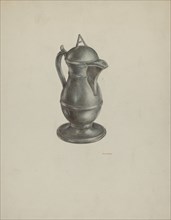 Pewter Jar, c. 1939.
