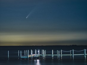 Comet Over The Bay.