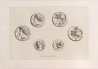 Greek Medals, 1863.