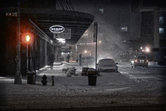 Snowny Night, NYC.