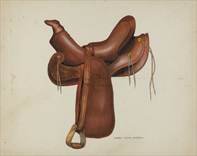 Saddle, c. 1936.