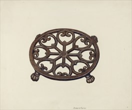 Trivet, c. 1941.