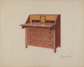 Desk, c. 1936.