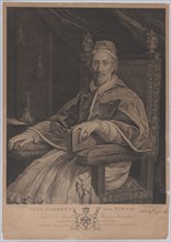 Pope Clement the Ninth, 1780. Creator: John Hall.
