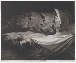 The Weird Sisters (Shakespeare, MacBeth, Act 1, Scene 3), March 10, 1785. Creator: John Raphael Smith.