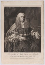 The Right Honorable Sir Charles Pratt, Knight, now Lord Camden, 1786. Creator: John Faber the Younger.