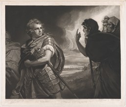 Mr. Henderson in the Character of Macbeth, 1787. Creator: John Jones.