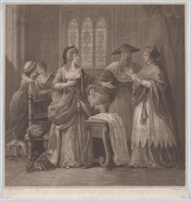 The Resentment of Queen Catherine (Paul de Rapin, History of England), 1790. Creator: John Ogborne.