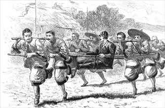 ''Gymkhana Races of the HongKong Polo Club--The Fai-Tee Stakes', 1890. Creator: Unknown.