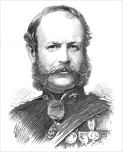 ''Major-General Sir Howard Elphinstone, V.C., K.C.B., G.C.M.C.; Drowned at Sea March 8, 1890. Creator: Unknown.
