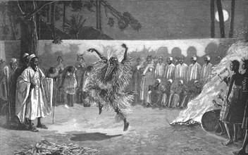 ''The Devil's Dance on the West Coast of Africa', 1890. Creator: Unknown.