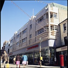 FW Woolworth and Company Limited, 10-14 St Mary Street, Weymouth, Dorset, 1970-1985. Creator: Nicholas Anthony John Philpot.